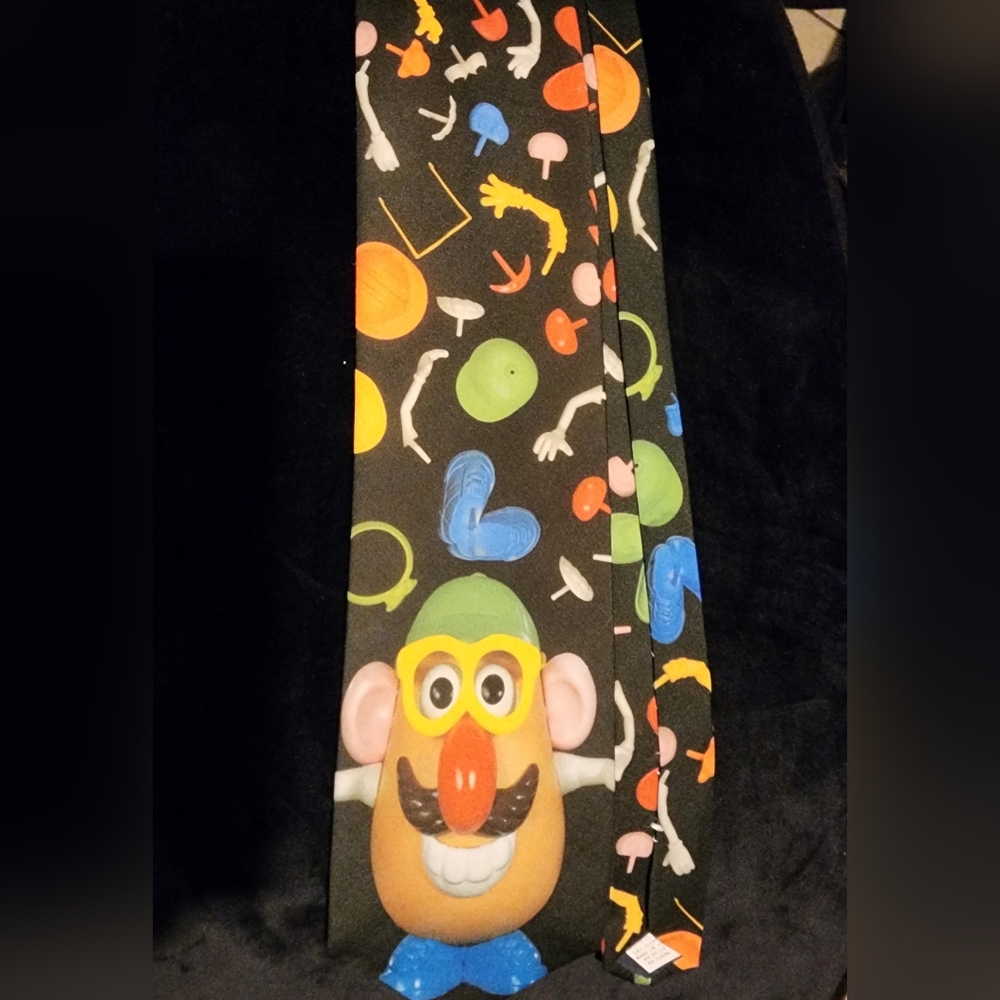 Mr Potato Head vintage tie